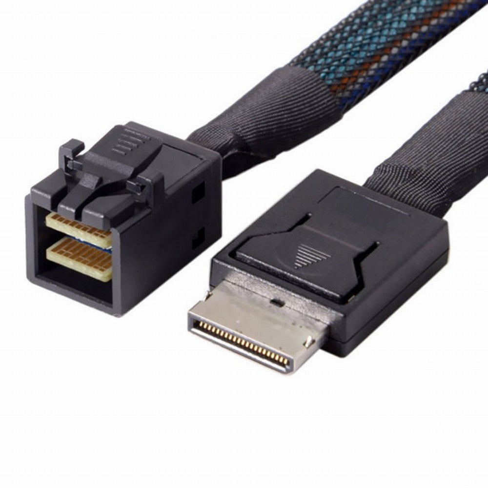 Chenyang OCuLink PCIe PCI-Express SFF-8611 4i to SFF-8643 SSD Data Active Cable 50cm SF-020