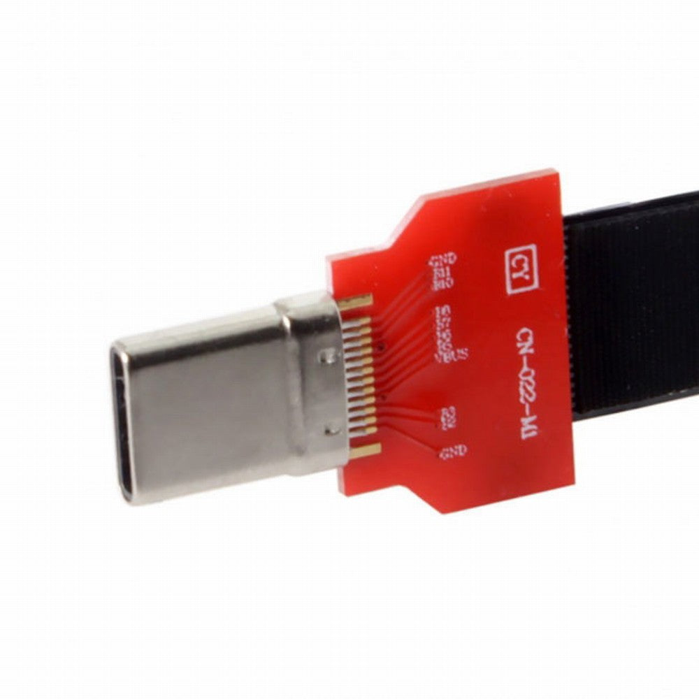 Chenyang FPC Flat USB 3.1 Type-C USB-C Male to Male Data Cable for Macbook Laptop Phone Drive CC-UC-110