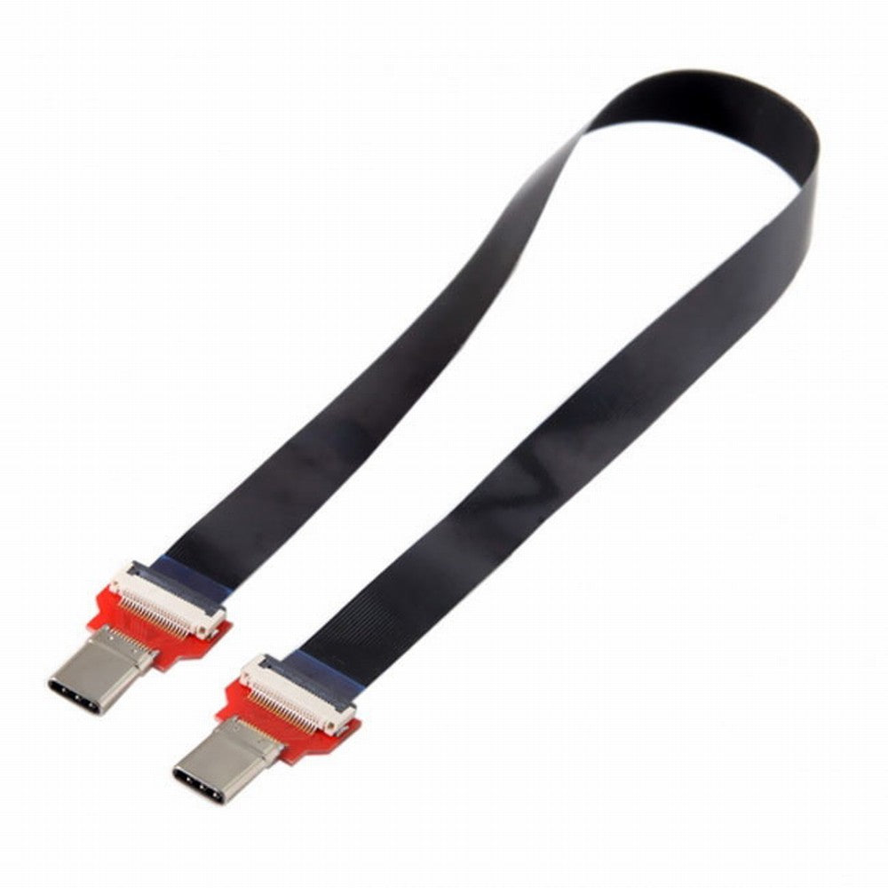 Chenyang FPC Flat USB 3.1 Type-C USB-C Male to Male Data Cable for Macbook Laptop Phone Drive CC-UC-110