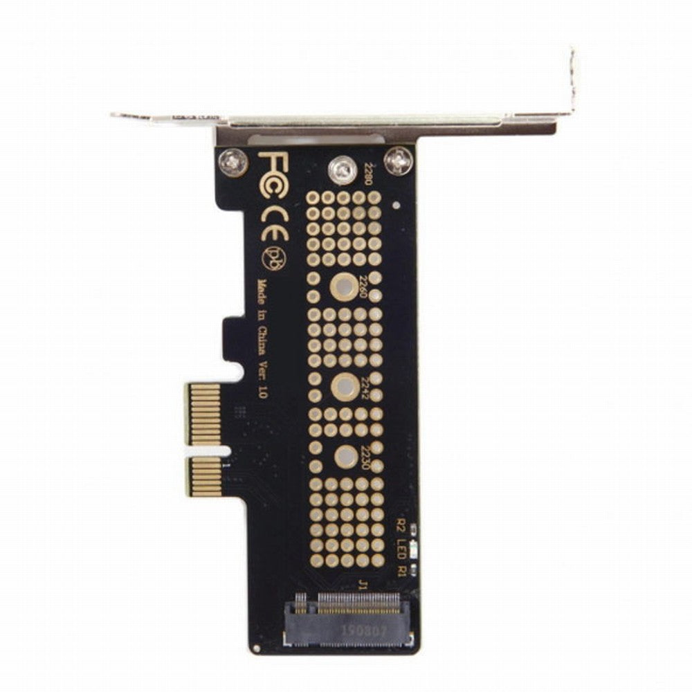 Chenyang Low Profile PCI-E 3.0 x1 Lane to M.2 NGFF M-Key SSD Nvme AHCI PCI Express Adapter Card SA-008