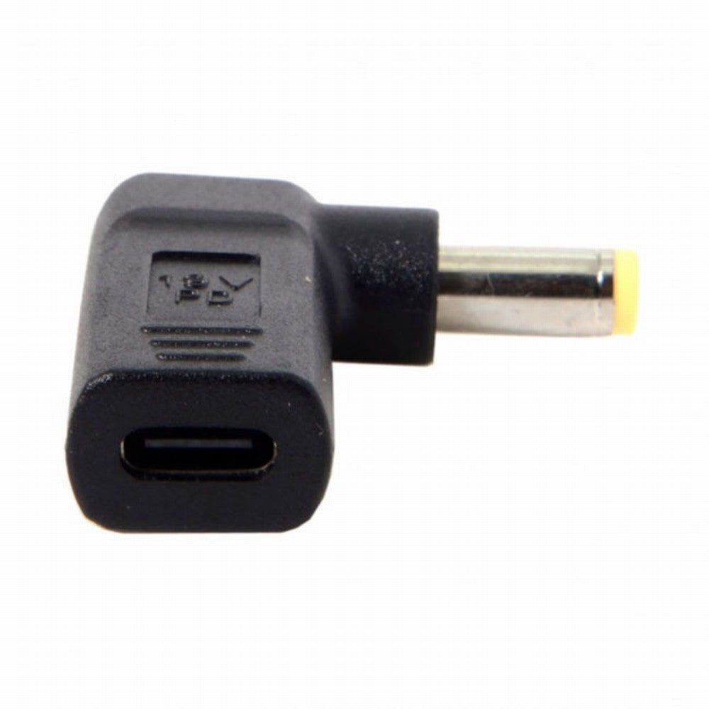 Chenyang USB 3.1 Type C USB-C to DC 20V 5.5 2.5mm Adapter PD Emulator Trigger 90 Degree Angled UC-112-5525MM