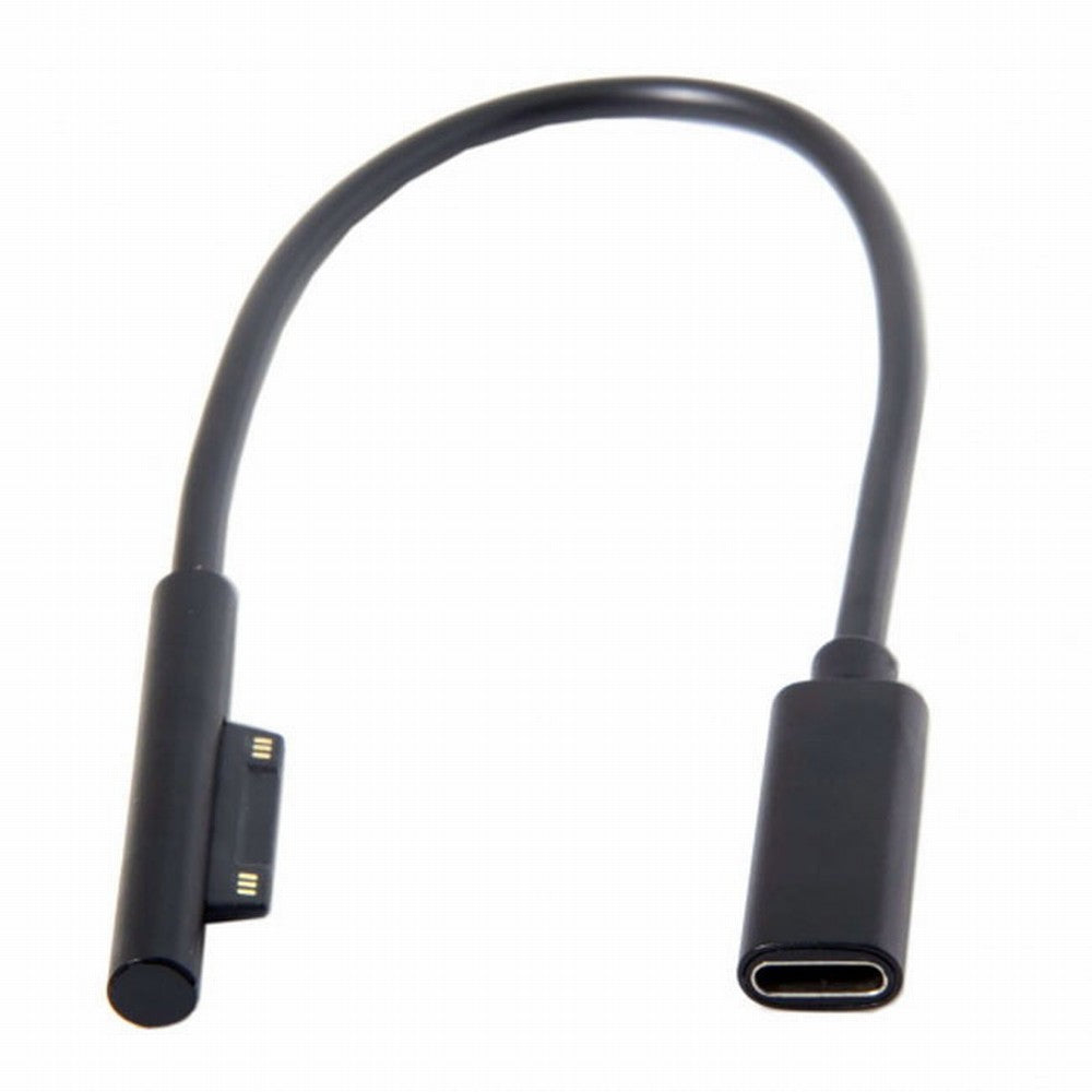 Chenyang DC 15V Type-C USB-C Female to Surface Pro3 Pro4 Pro5 Pro6 Book Pro Charge Cable UC-109-SURFA3