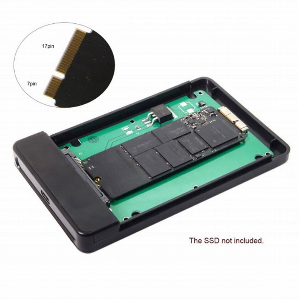 Chenyang USB 3.0 to 2012 Macbook Pro Retina A1425 A1398 MC975 MC976 MD212 MD213 ME662 ME664 ME665 SSD 17+7Pin Case UC-169