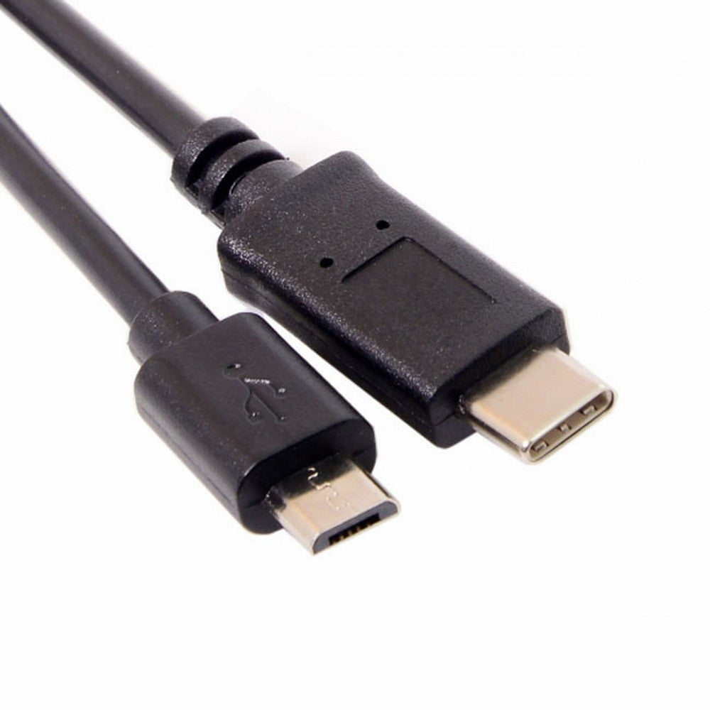 Chenyang Reversible Design USB 3.0 3.1 Type C Male Connector to Micro USB 2.0 Male Data Cable for Laptop Phone UC-203