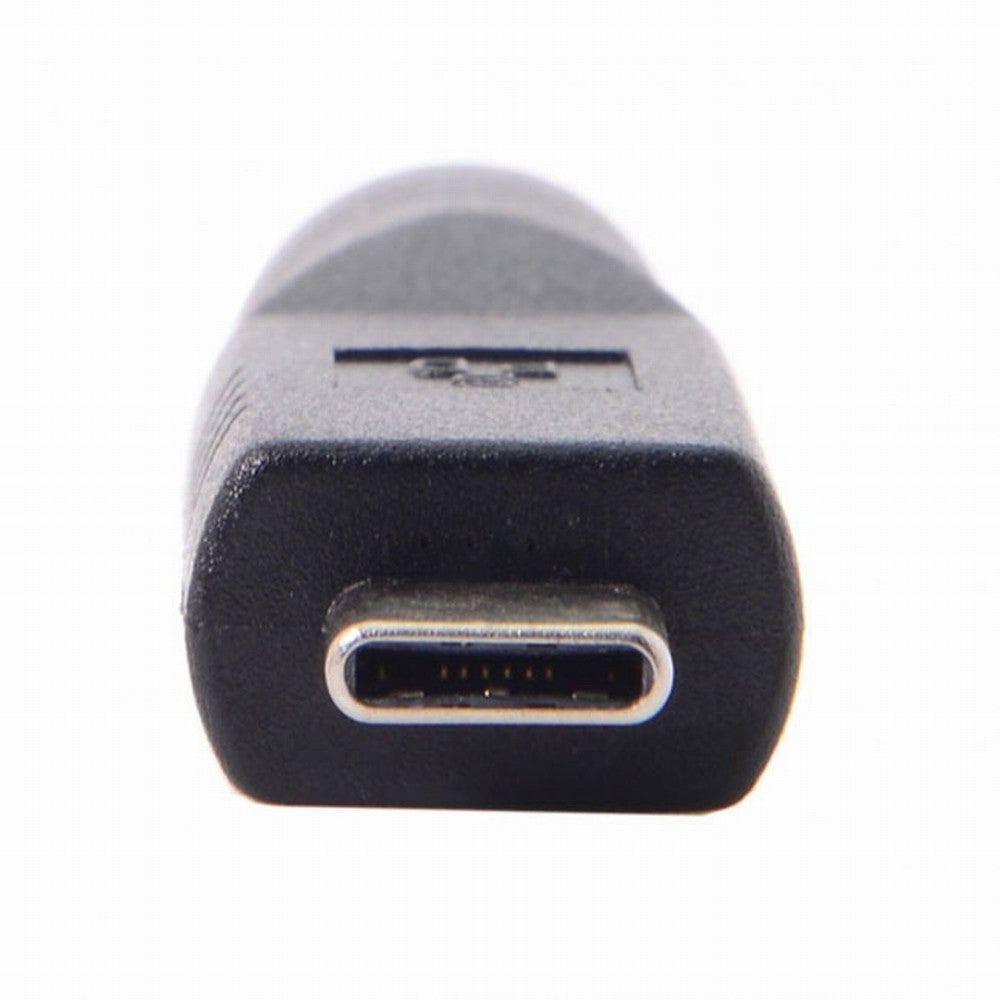 Chenyang DC Jack 5.5*2.1mm Input to USB-C Type-C Power Plug Charge Adapter for Laptop Phone UC-211-BK-5521MM