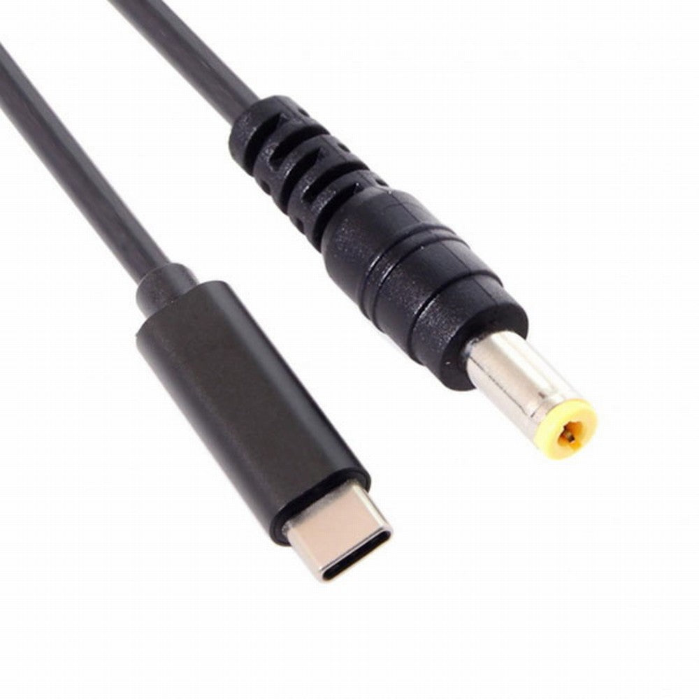 Chenyang Type C USB-C Input to DC 5.5*2.5mm Power PD Charge Cable for Laptop Notebook UC-106-5525MM