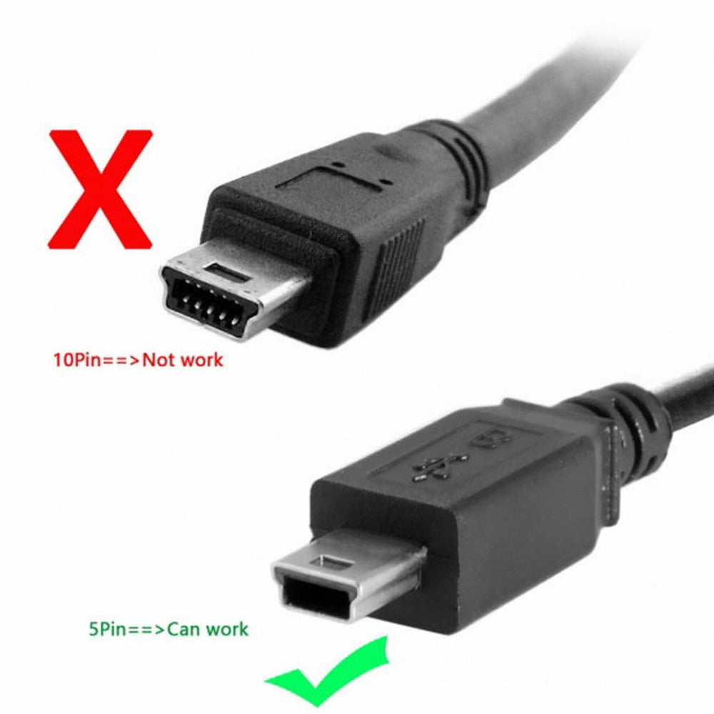 Chenyang USB 2.0 Hi speed Mini USB 5Pin Male to Female Extension Adapter Cable 50cm 150cm CC-U2-049