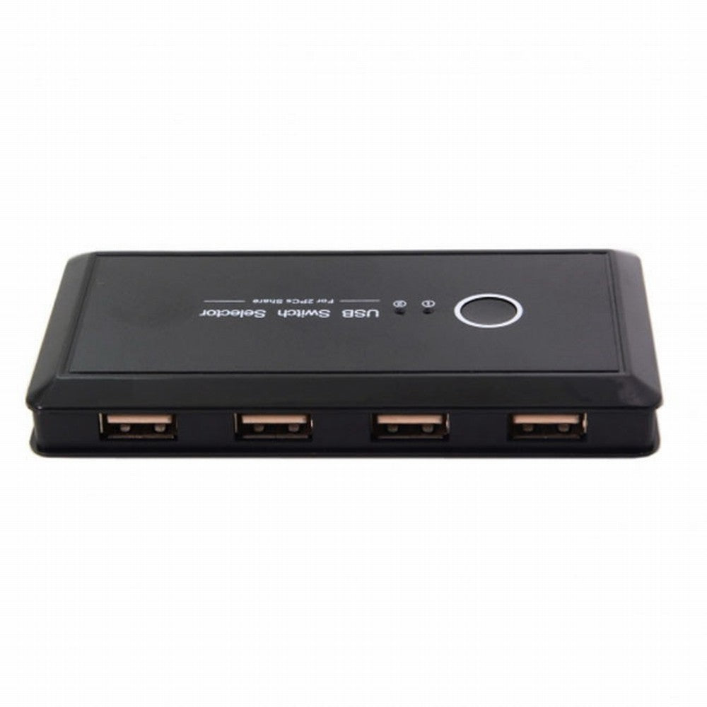 Chenyang KVM USB 2.0 Switch Selector 2 Port PCs Sharing 4 Devices for Keyboard Mouse Scanner Printer U2-025