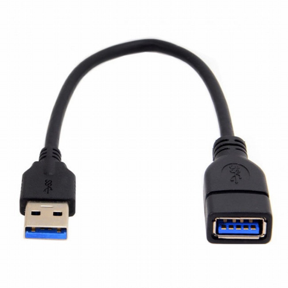 Chenyang USB 3.0 Type-A Male to USB 3.0 Type-A Female Extension Cable 20cm 5Gbps U3-026