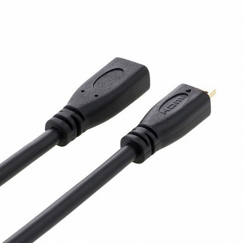 Chenyang HDMI 1.4 D Type Micro HDMI Male to Micro HDMI Female M/F Extension Cable 30cm HD-089