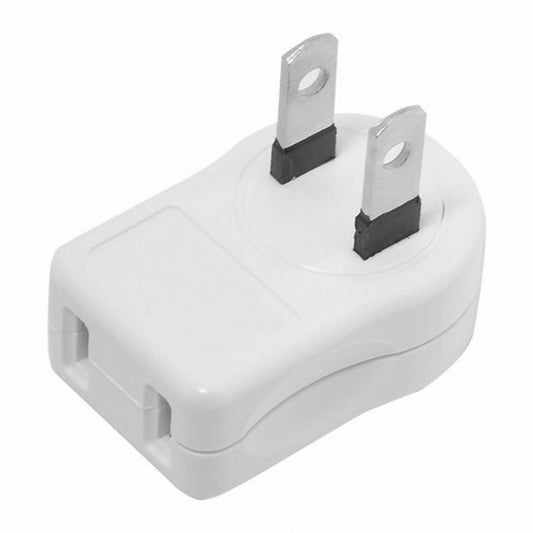 Chenyang NEMA 1-15P USA Outlet Saver Power Extension Adapter 2-prong 2 Outlets 90 Degree Up Down Angled PW-014-UP