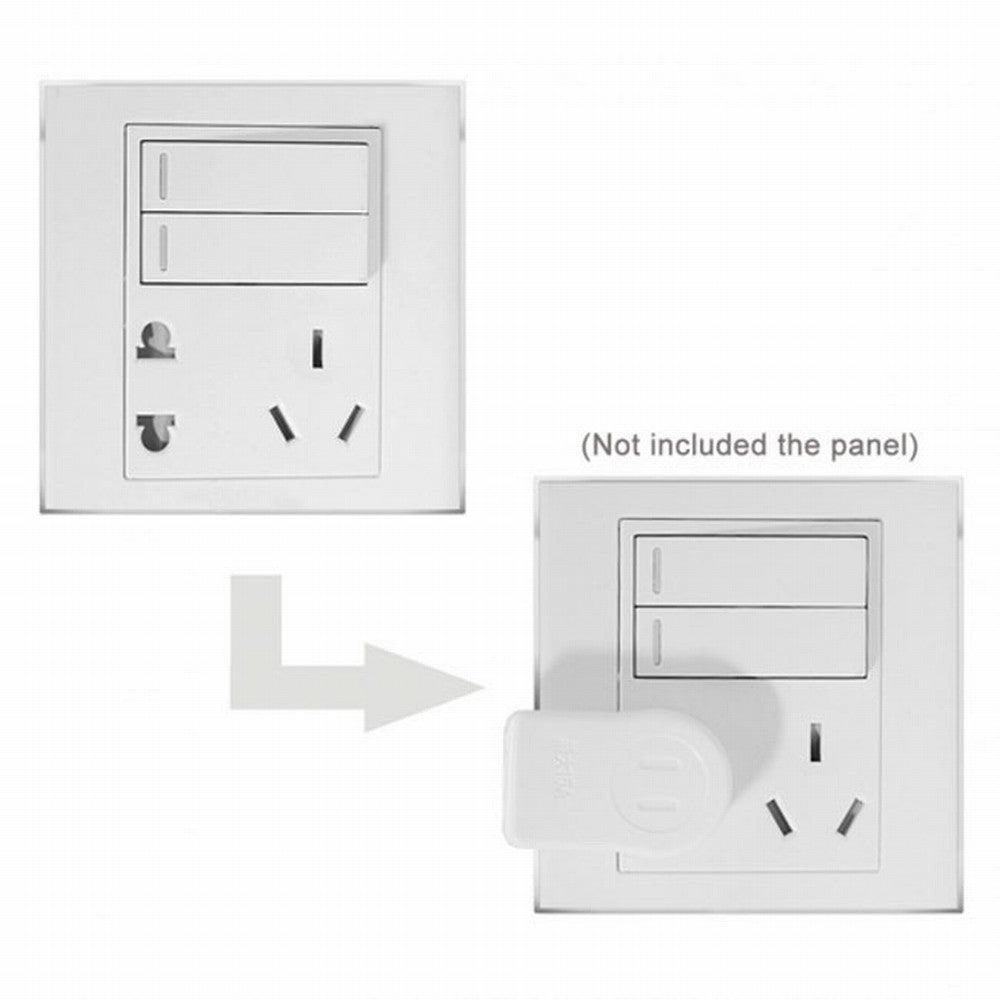 Chenyang NEMA 1-15P USA Outlet Saver Power Extension Adapter 2-prong 2 Outlets 90 Degree Up Down Angled PW-014-UP