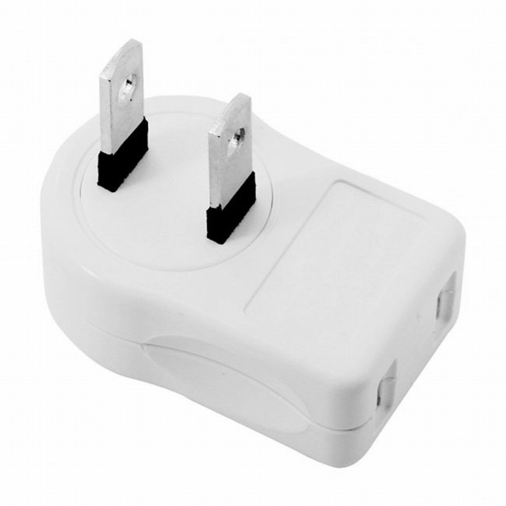 Chenyang NEMA 1-15P USA Outlet Saver Power Extension Adapter 2-prong 2 Outlets 90 Degree Left Right Angled PW-014-RI