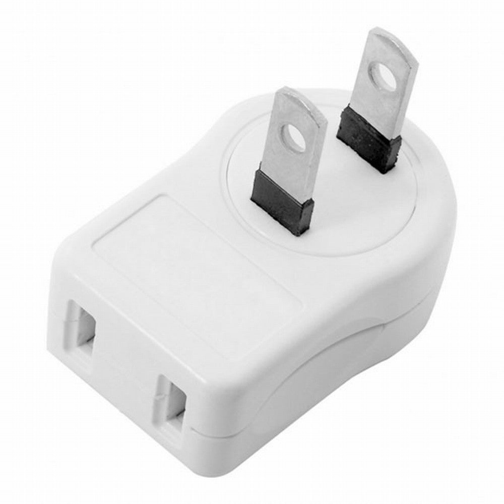 Chenyang NEMA 1-15P USA Outlet Saver Power Extension Adapter 2-prong 2 Outlets 90 Degree Left Right Angled PW-014-RI