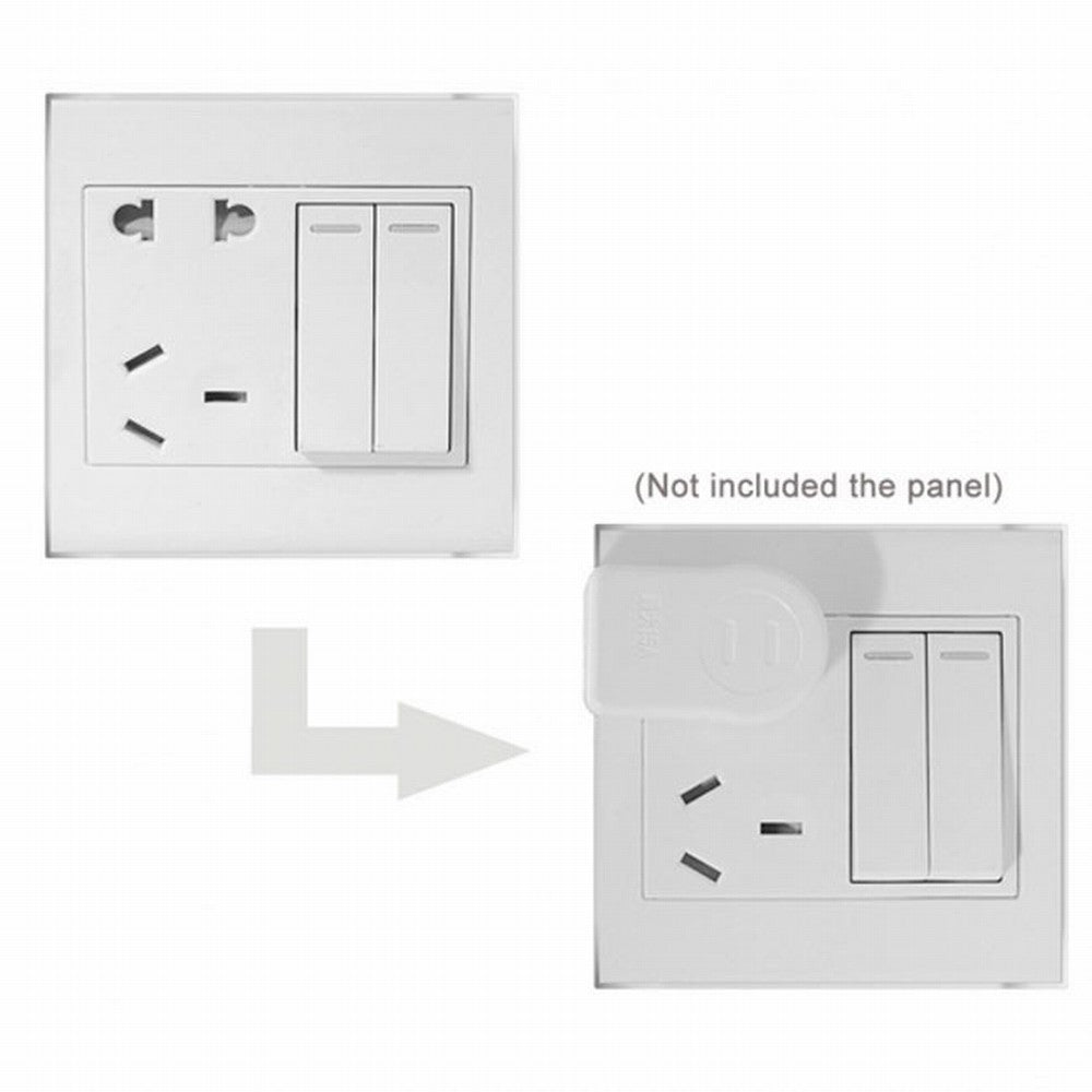 Chenyang NEMA 1-15P USA Outlet Saver Power Extension Adapter 2-prong 2 Outlets 90 Degree Left Right Angled PW-014-RI