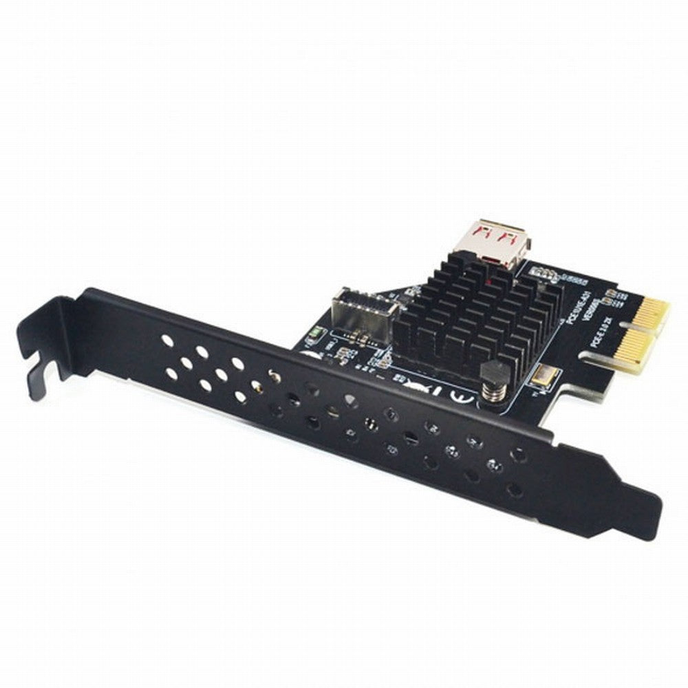 Chenyang USB 3.1 Front Panel Socket USB 2.0 to PCI-E Express Card Adapter for Motherboard UC-136