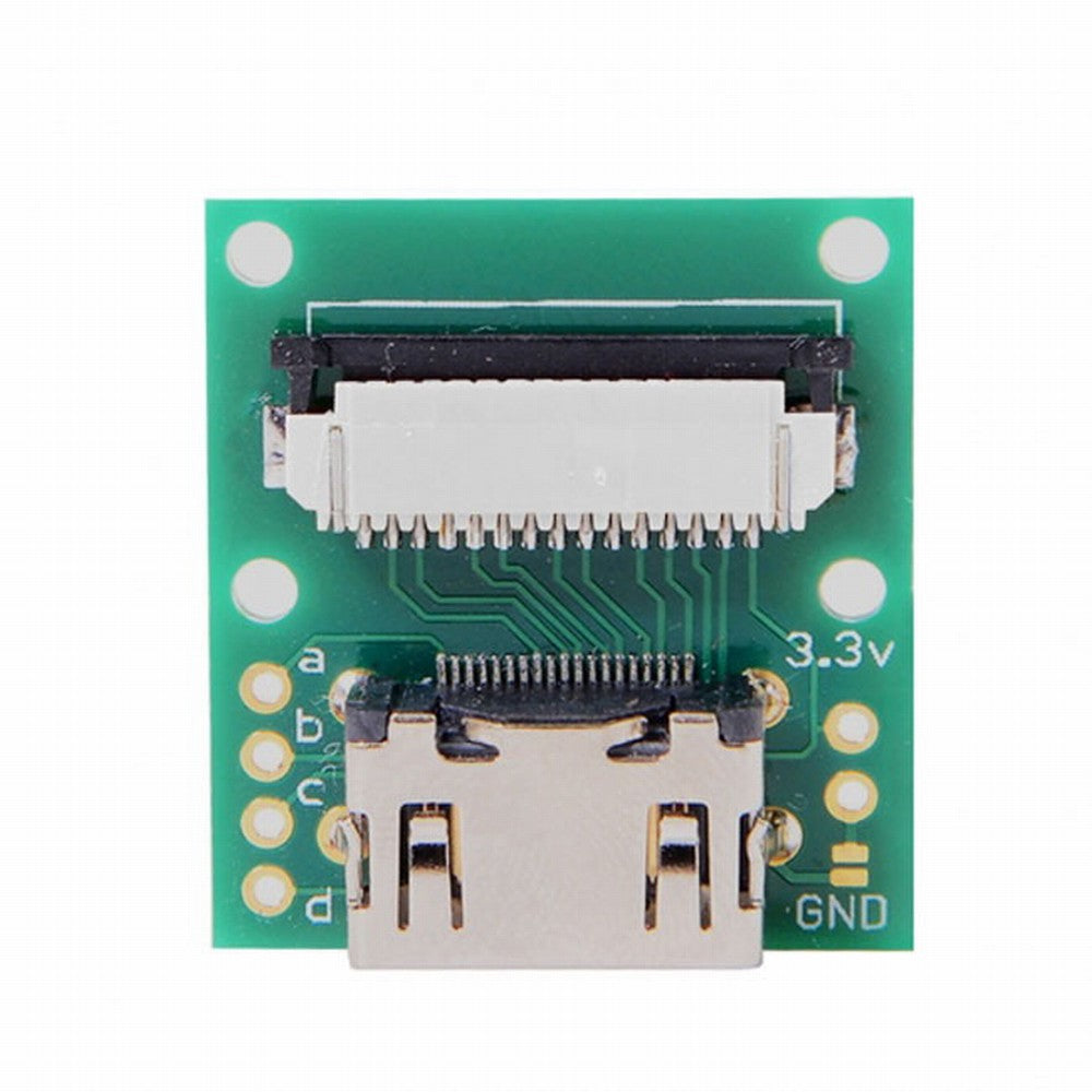 Chenyang Raspberry PI Camera Module to HDMI Type A Male HDTV FPC Flat Cable 5cm fit for PES001 CN-005