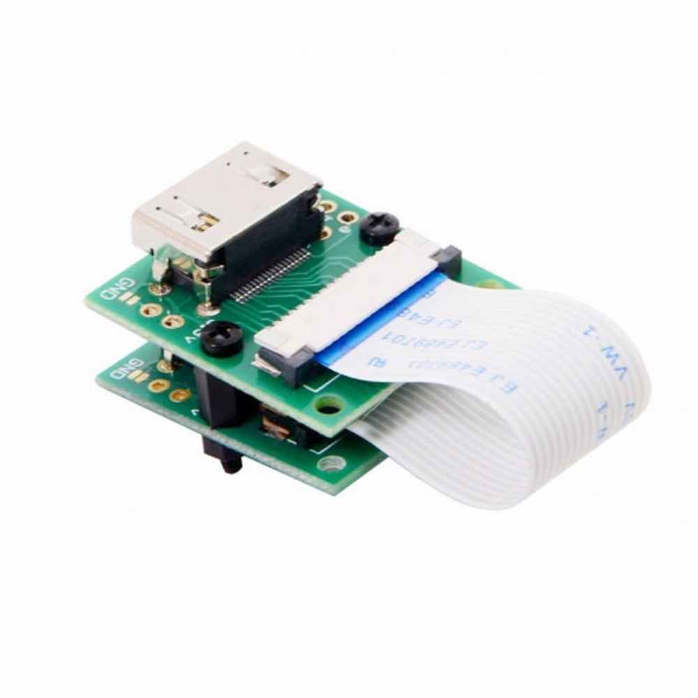 Chenyang Raspberry PI Camera Module to HDMI Type A Male HDTV FPC Flat Cable 5cm fit for PES001 CN-005