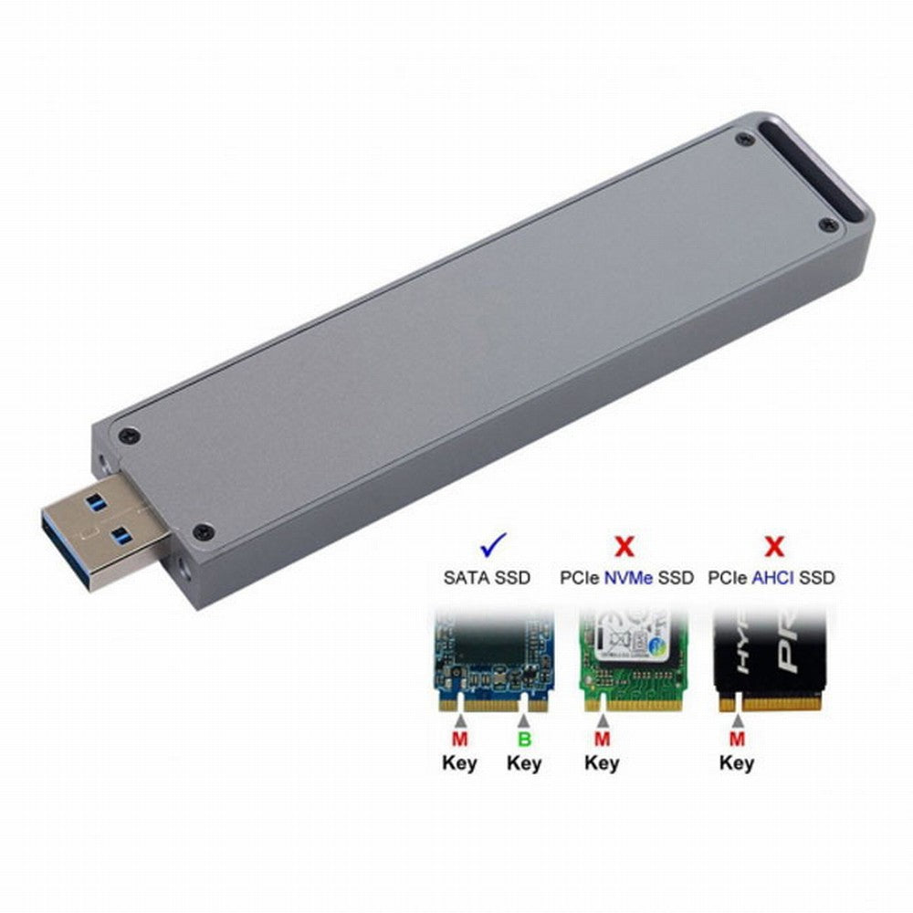 Chenyang B/M-key NGFF M2 SSD to USB 3.0 External PCBA Conveter Adapter Card Flash Disk Type U3-037