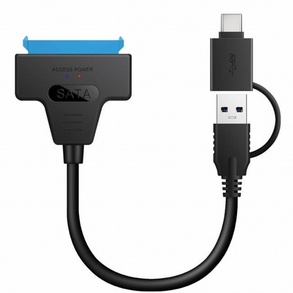 Chenyang Type C USB 3.0 Male to SATA 22 Pin 2.5" Hard disk driver SSD Adapter Cable for Macbook Laptop UC-147