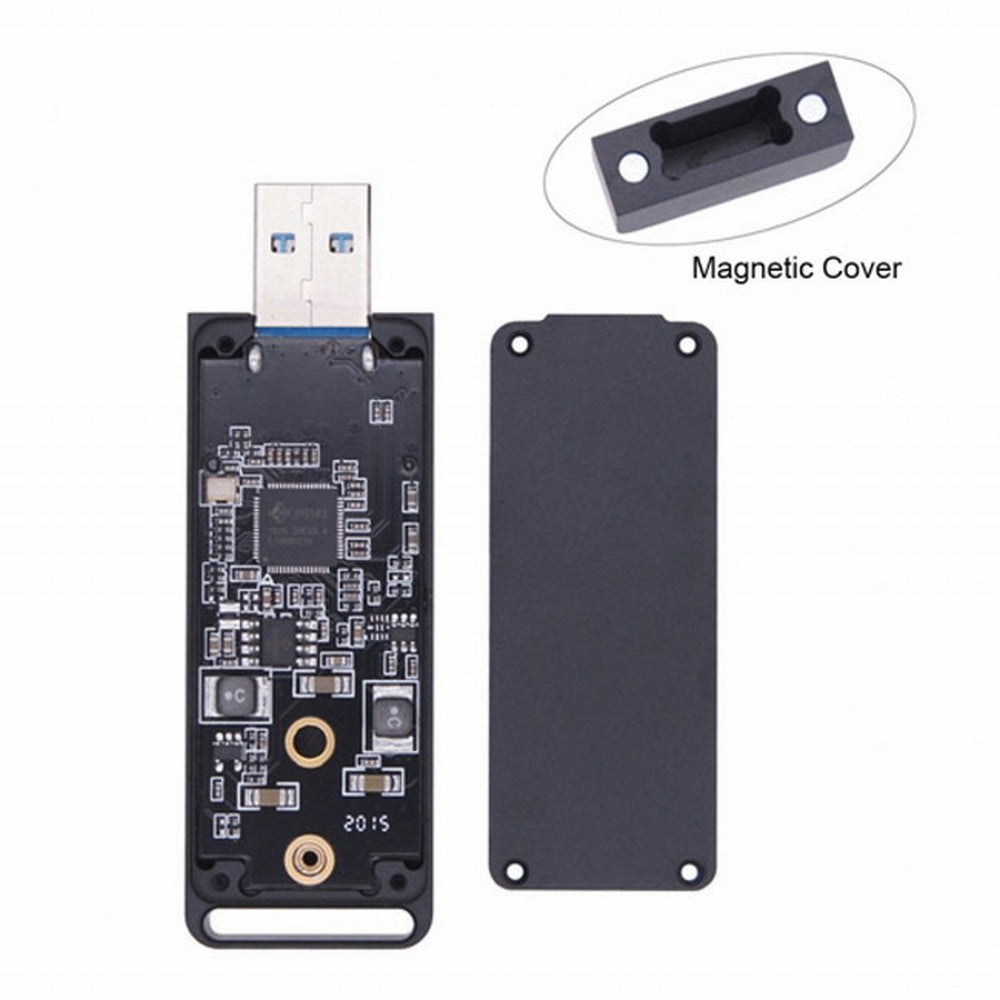 Chenyang USB 3.1 Gen2 10Gbps to NVME PCI-E M-Key Solid State Drive External Enclosure 2230/2242mm U3-047