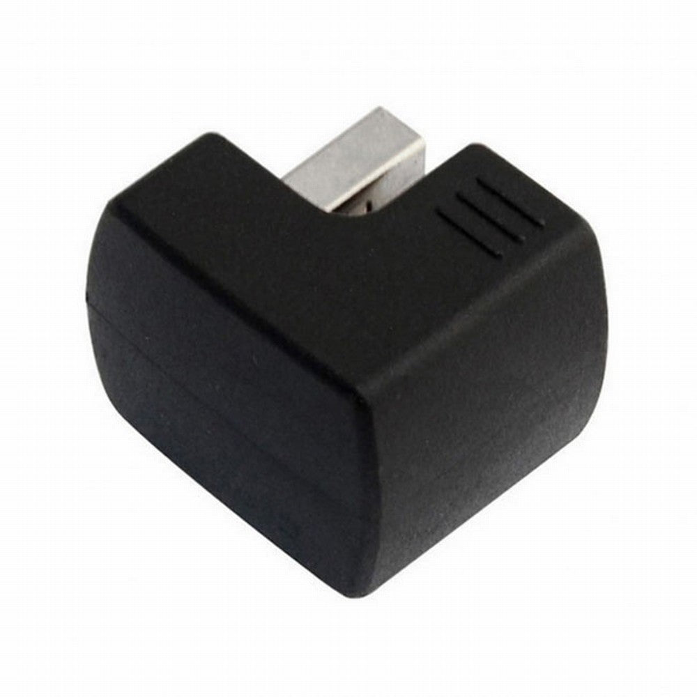 Chenyang Up Angled USB 2.0 Adapter A Male to Female Extension 90 180 360 Degree Black U2-099-UP