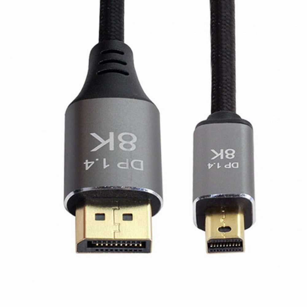 Chenyang DisplayPort 1.4 8K 60hz Cable Ultra-HD UHD 4K 144hz Mini DP to DP Cable 7680*4320 for Video PC Laptop TV CC-DP-037