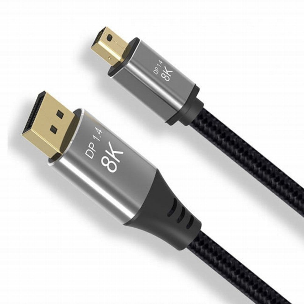 Chenyang DisplayPort 1.4 8K 60hz Cable Ultra-HD UHD 4K 144hz Mini DP to DP Cable 7680*4320 for Video PC Laptop TV CC-DP-037