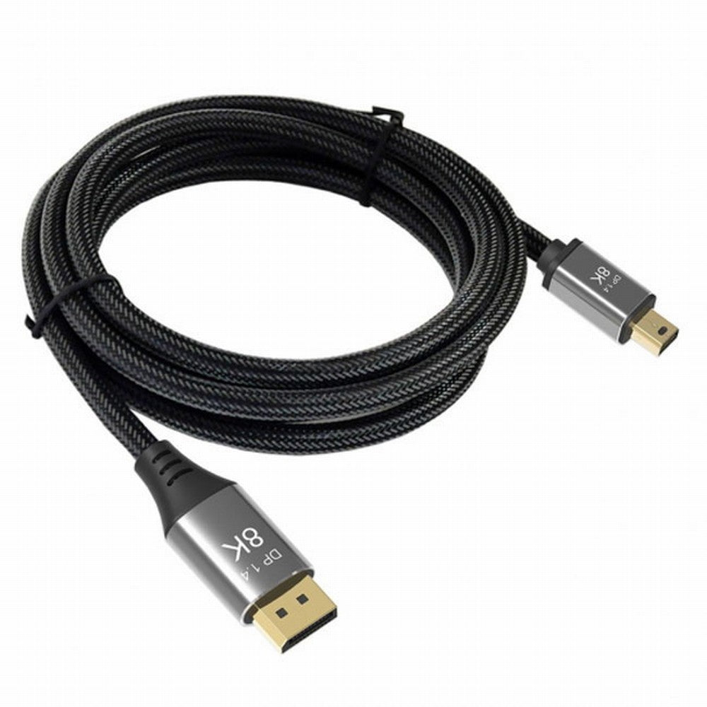 Chenyang DisplayPort 1.4 8K 60hz Cable Ultra-HD UHD 4K 144hz Mini DP to DP Cable 7680*4320 for Video PC Laptop TV CC-DP-037