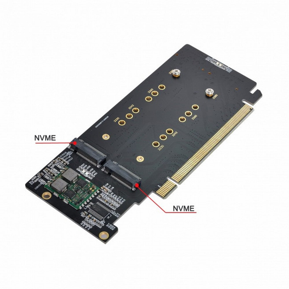 Chenyang 4X NVME M.2 AHCI to PCIE Express 3.0 Gen3 X16 Raid Card VROC Raid0 Hyper Adapter SA-024