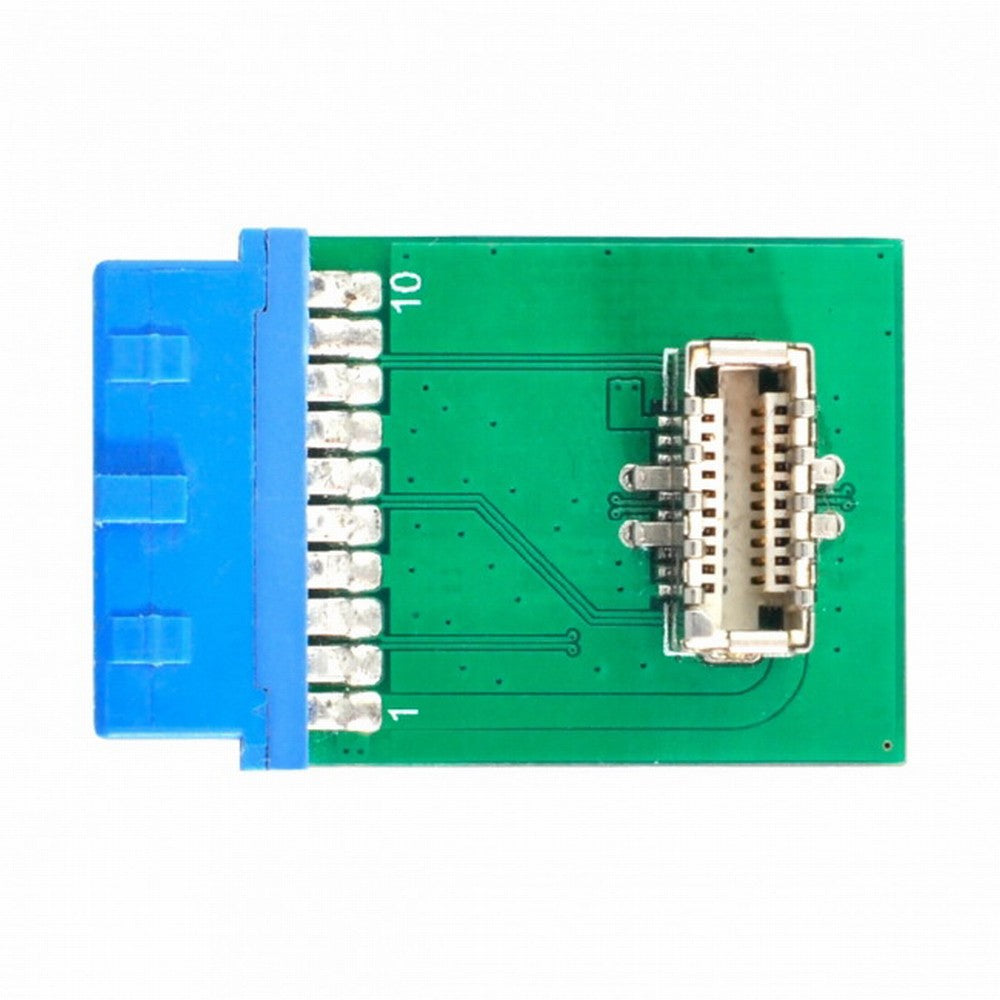 Chenyang USB 3.1 Front Panel Socket Key-B Type-E to USB 3.0 20Pin Header Male Extension Adapter for Motherboard UC-151