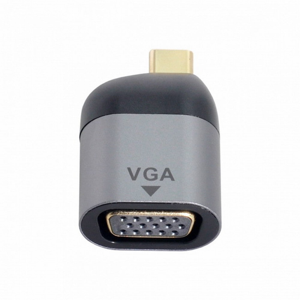 Chenyang USB-C Type C to VGA Converter Monitor Adapter 1080p 60hz for Tablet Phone Laptop UC-220-VGA