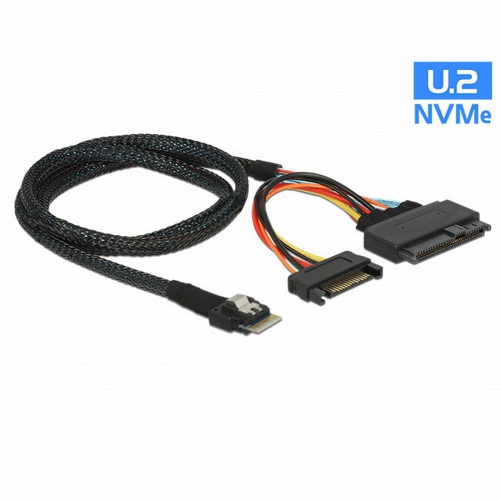 Chenyang U.2 U2 SFF-8639 to Slimline SFF-8654 4i NVME PCIe SSD Cable for Mainboard SSD 750 p3600 p3700 M.2 SF-104