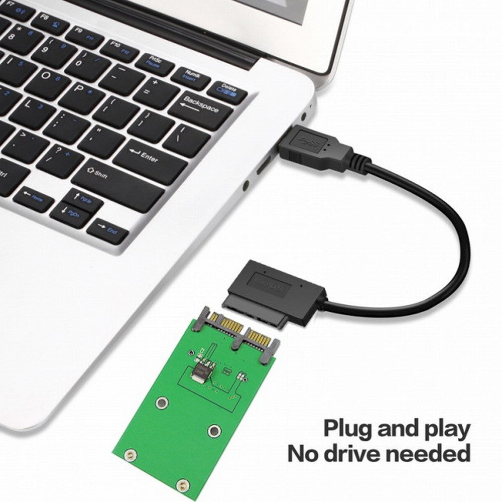 Chenyang USB 3.0 to mSATA 50Pin SSD 1.8" Micro SATA 7+9 16pin Adapter Add on Cards PCBA SA-119+U3-068