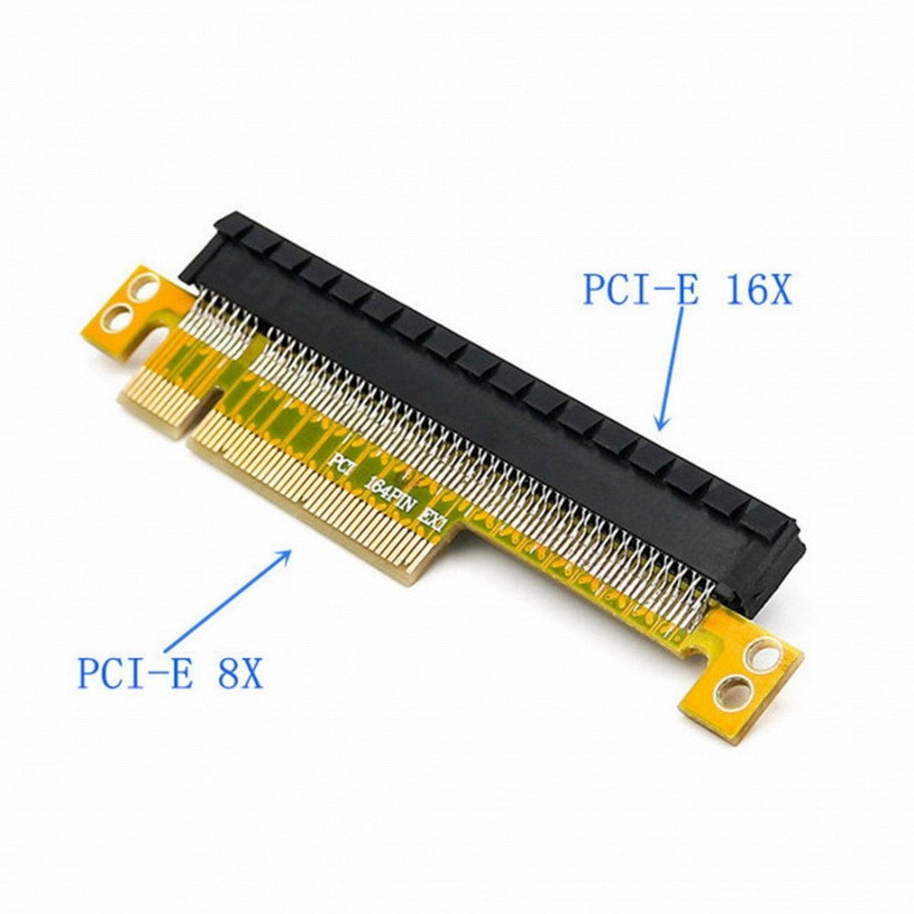 Chenyang PCI-E Express 8x to 16x Extender Converter Riser Card Adapter Male to Female Extension EP-006