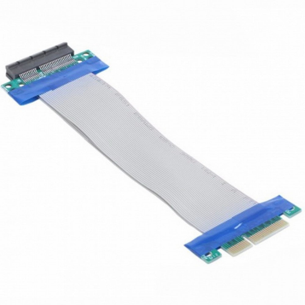 Chenyang PCI-E Express 8X to 8x Male to Female Slot Riser Extender Card Ribbon Flexible Cable 20cm EP-008