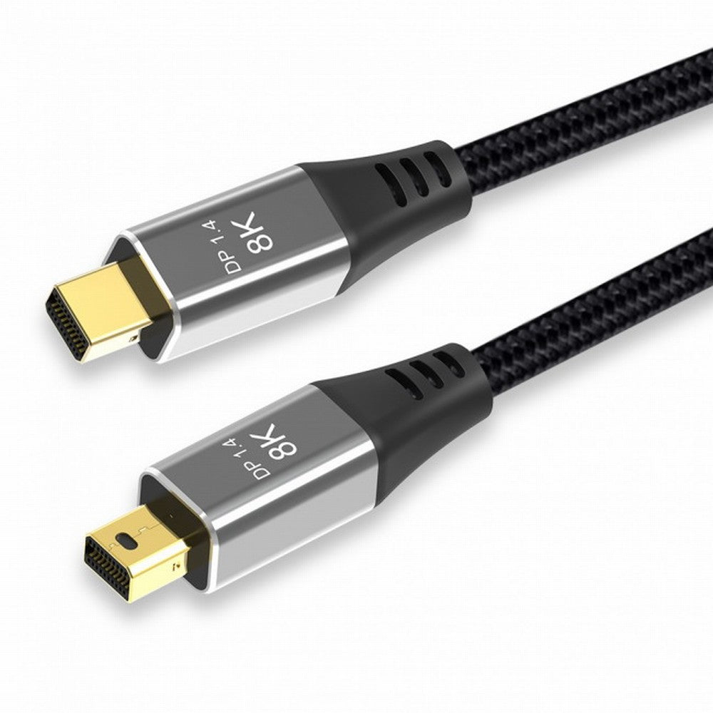 Chenyang Mini DisplayPort 1.4 8K 60hz Cable Ultra-HD UHD 4K 144hz Mini DP to MiniDP Cable 7680*4320 for Video PC Laptop TV DP-014