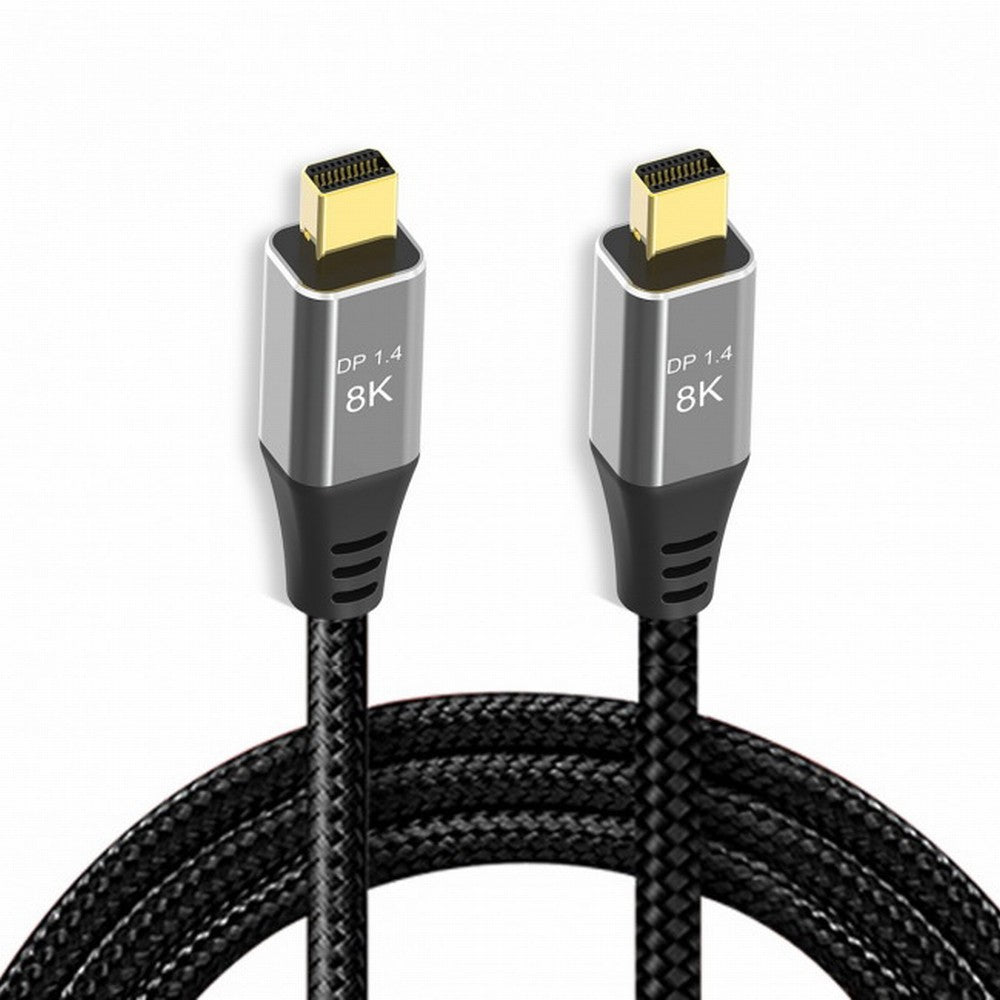 Chenyang Mini DisplayPort 1.4 8K 60hz Cable Ultra-HD UHD 4K 144hz Mini DP to MiniDP Cable 7680*4320 for Video PC Laptop TV DP-014