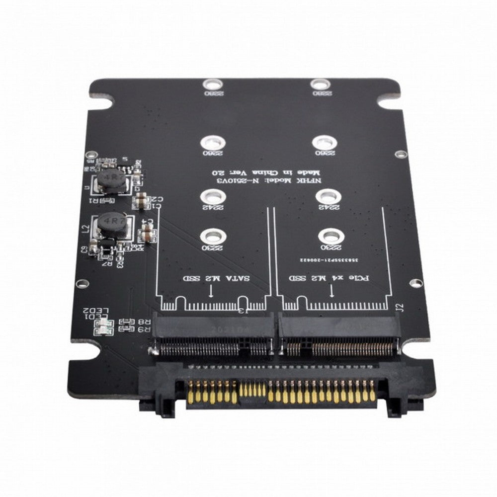 Chenyang SFF-8639 NVME U.2 to Combo NGFF M.2 M-key SATA PCIe SSD Adapter for Mainboard Replace SSD 750 p3600 p3700 SA-026