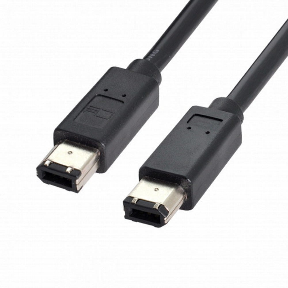 Chenyang 6 Pin to 6Pin FireWire 400 to FireWire 400 6-6 ilink Cable IEEE 1394 1.8m Black CA-017