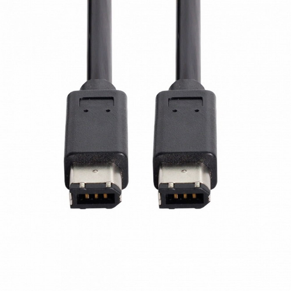 Chenyang 6 Pin to 6Pin FireWire 400 to FireWire 400 6-6 ilink Cable IEEE 1394 1.8m Black CA-017