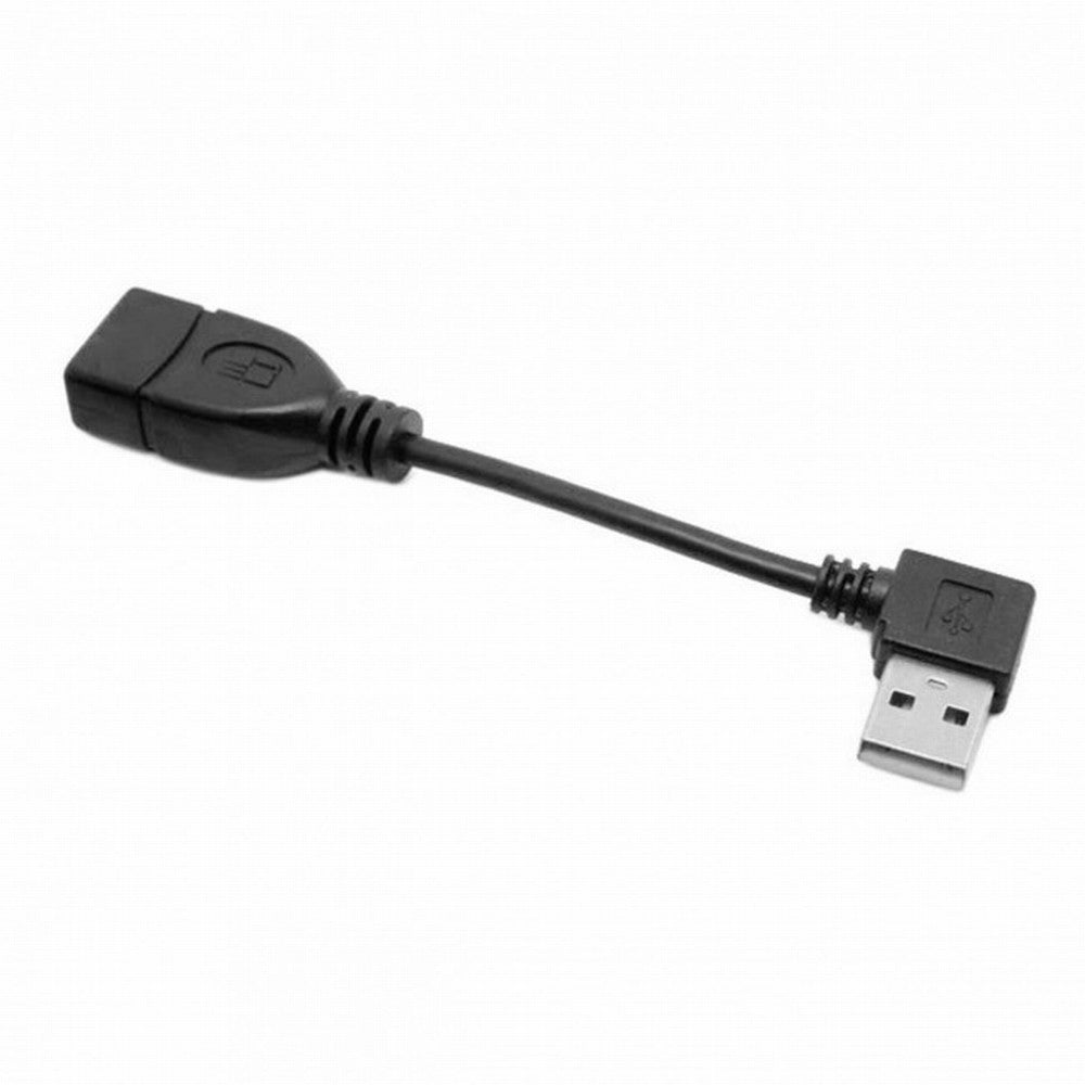 Chenyang 480Mbps USB 2.0 Right Angled 90 Degree A type Male to Female Extension Cable CC-U2-002-RI