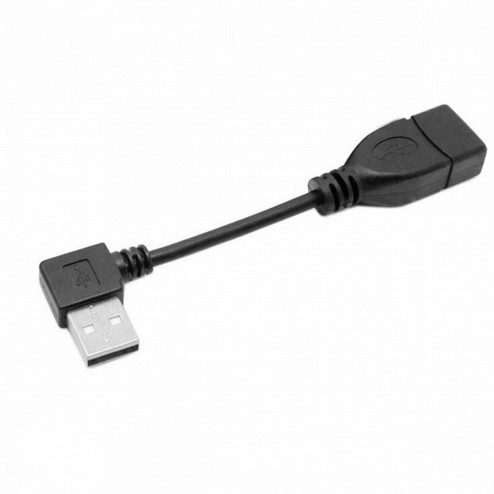 Chenyang 480Mbps USB 2.0 Right Angled 90 Degree A type Male to Female Extension Cable CC-U2-002-RI