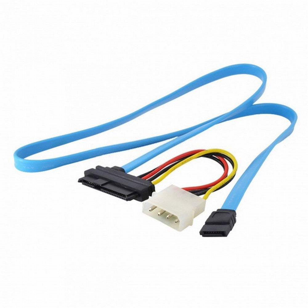 Chenyang Hard Disk SFF-8482 SAS Cable 29Pin to 1* SATA 7PIN HDD Cable 70cm SF-011