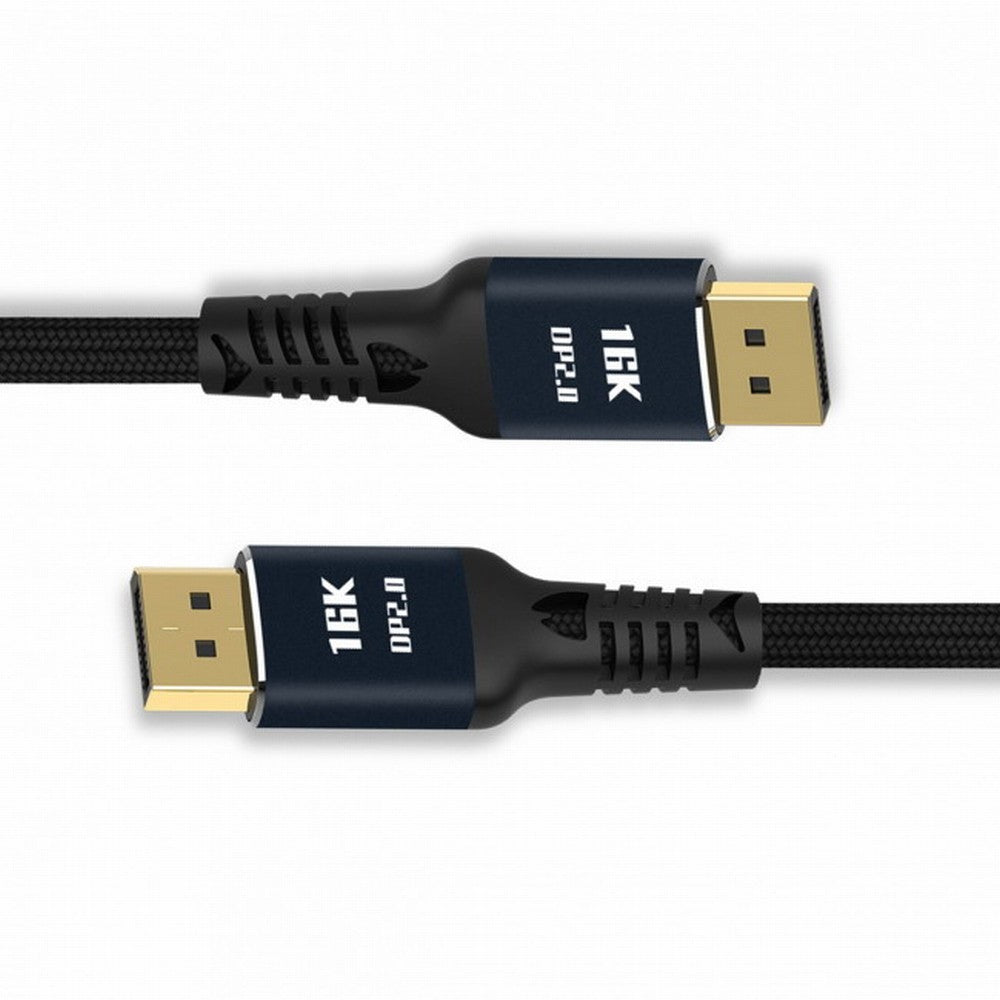 Chenyang DisplayPort 2.0 DP to DP Cable 16K 60hz Cable 2m Ultra-HD UHD DP 1.4 8K 120hz for PC Laptop TV DP-003-2.0M