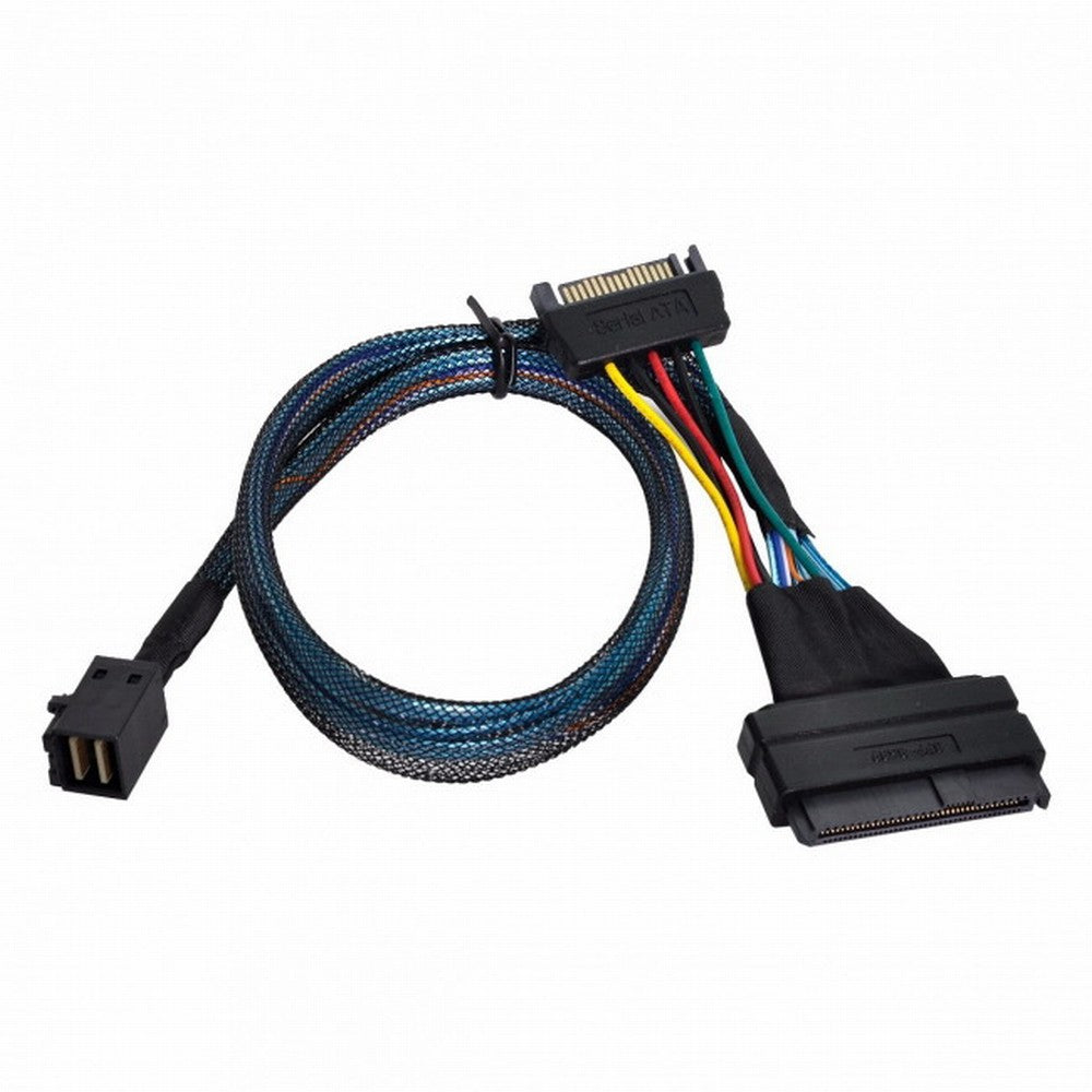 Chenyang PCI-E 3.0 4.0 to SFF-8643 Card Adapter and U.2 U2 SFF-8639 NVME PCIe SSD Cable for Mainboard SSD SF-024+093