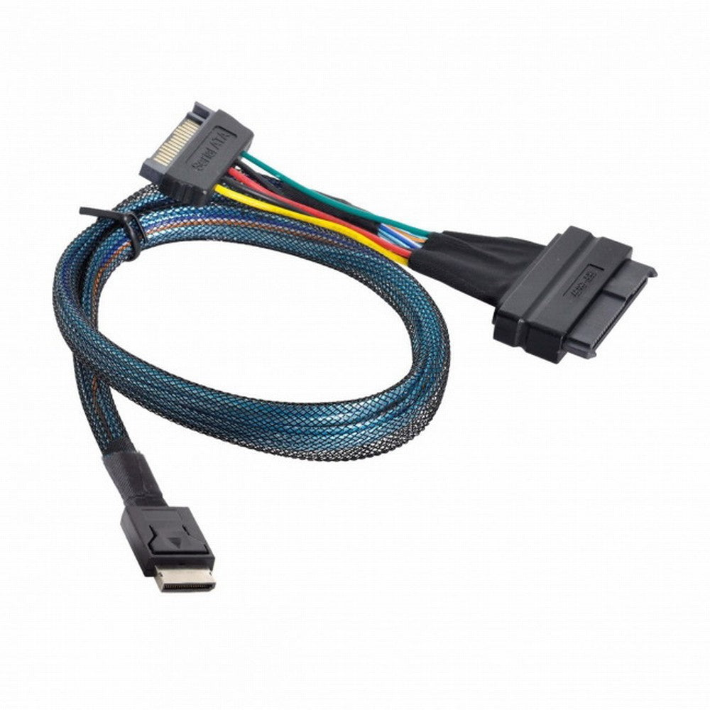 Chenyang Oculink SFF-8611 to U.2 U.3 SFF-8639 NVME PCIe PCI-Express SSD Cable for Mainboard SSD SF-017