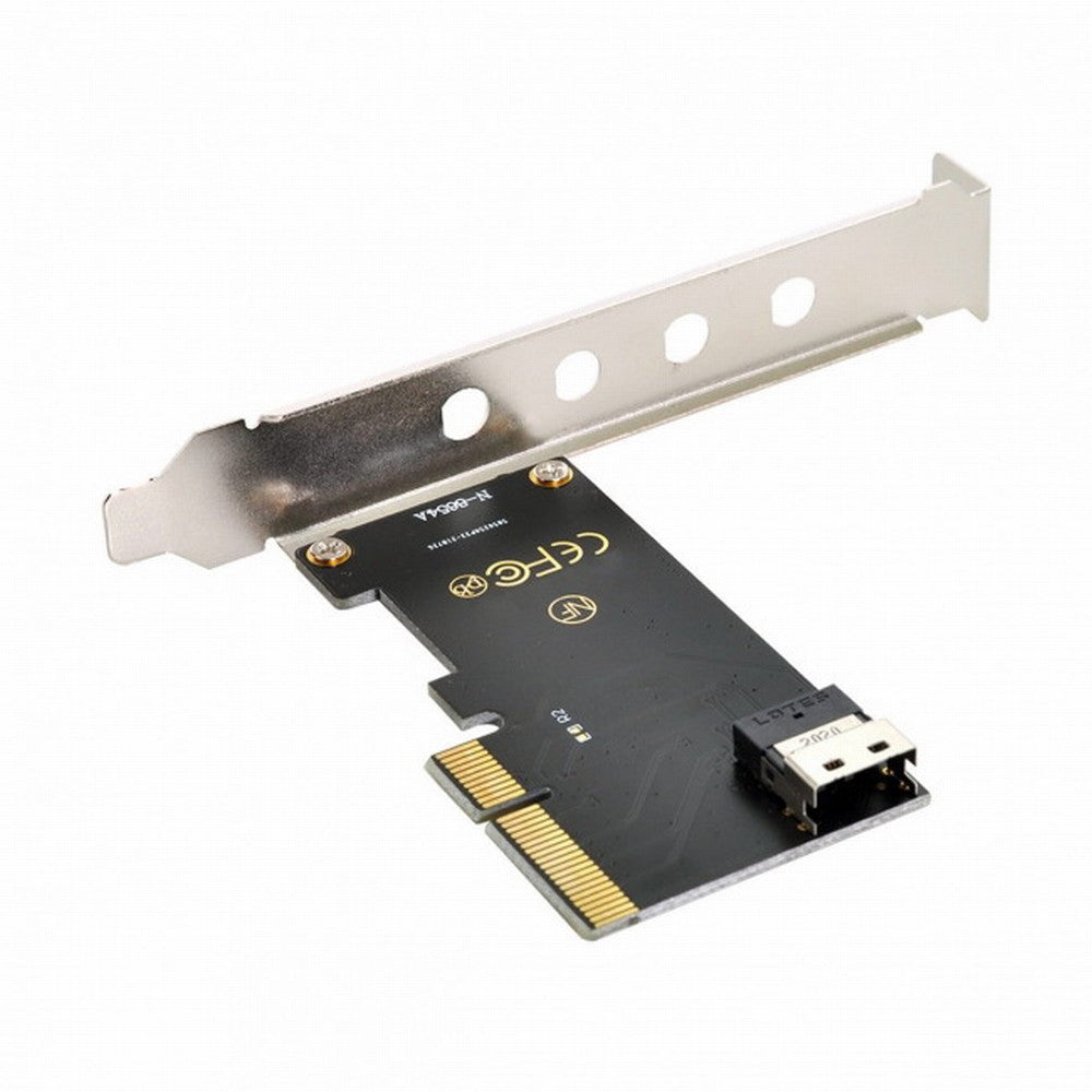 Chenyang PCI-E 4X to U.2 U2 Kit SFF-8639 to SFF-8654 Slimline SAS NVME PCIe SSD Adapter for Mainboard SF-025