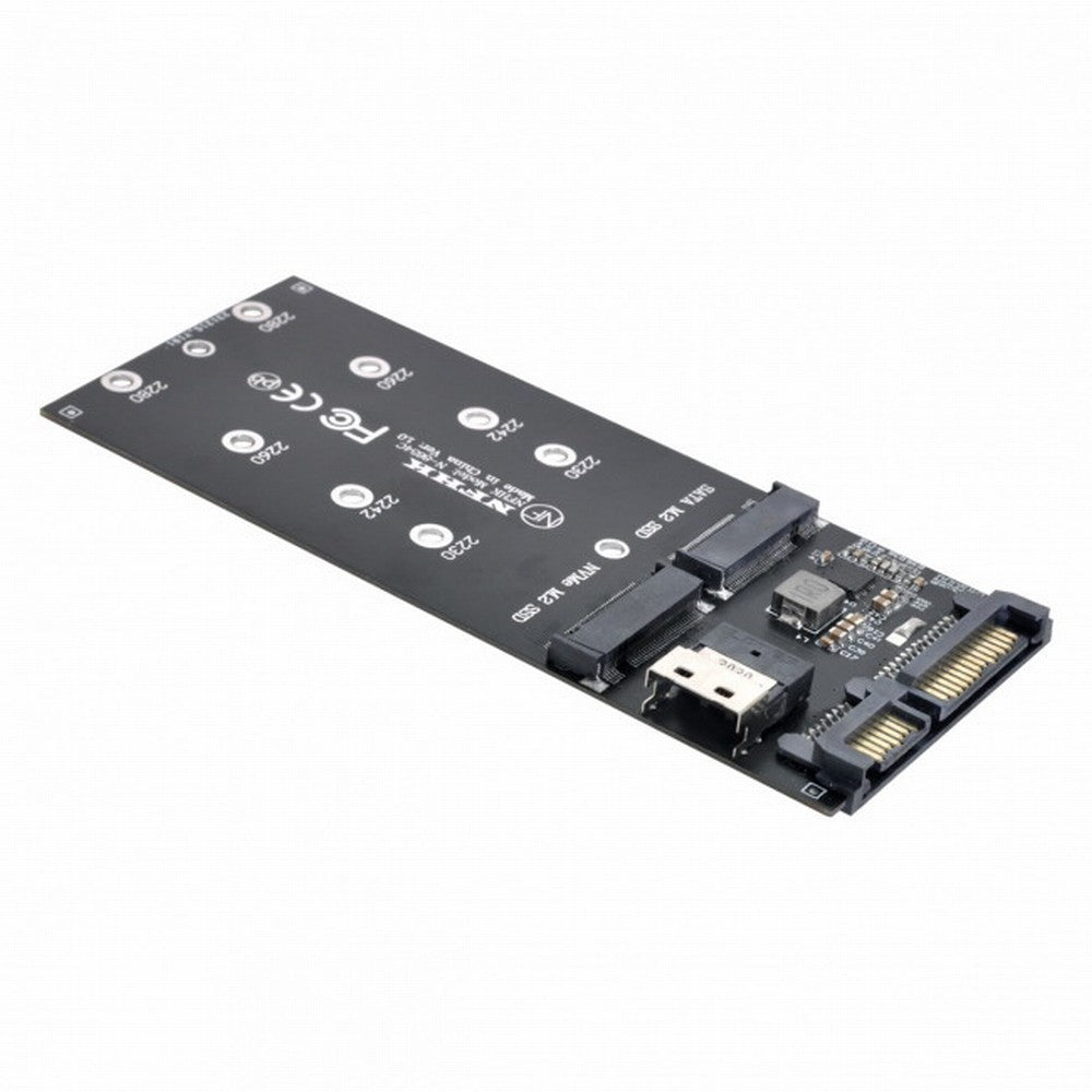 Chenyang SFF-8654 to U2 Kit NGFF M-Key to Slimline SAS NVME PCIe SSD SATA Adapter for Mainboard SF-016