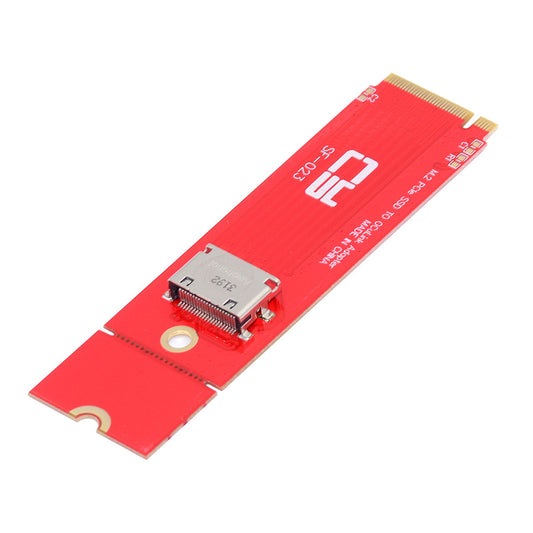 Chenyang PCI-E 3.0 M.2 M-key to Oculink SFF-8612 SFF-8611 Host Adapter for PCIe Nvme SSD 2260 2280 SF-023-2280MM